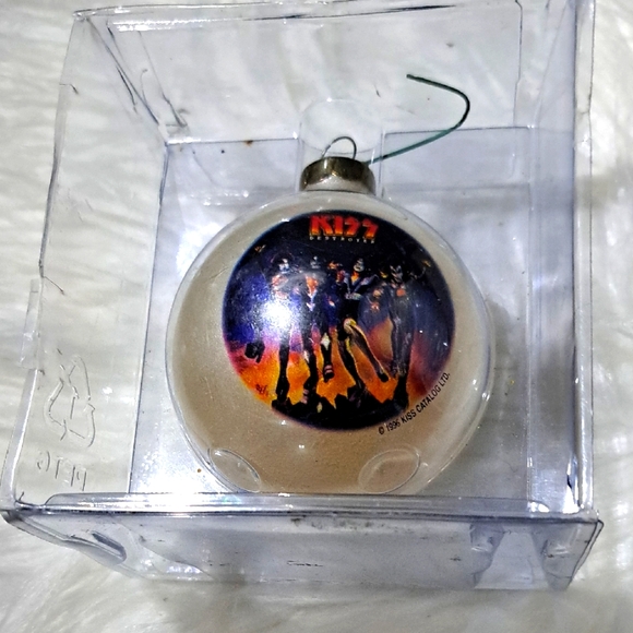 Rare KISS Destroyer Vintage Christmas Ornament 1996 KISS Band Vintage - Picture 1 of 3